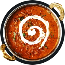 Traditional north indian punjabi dal makhani served at best mexican restaurant in singapore